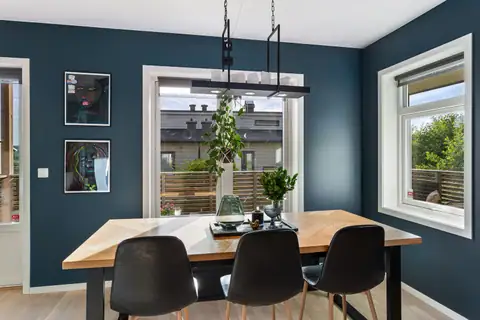 Koselig plass for å samle "gjengen" sin for de fine stundene og gode måltidene.